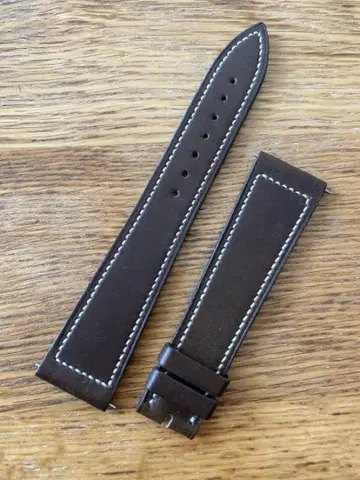 [미사용] JEAN-CLAUDE PERRIN 20mm 다크 브라운