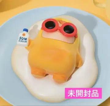 POP MART PUKY 푸키 에그 비니 써니 사이드 업