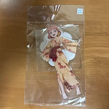 Aqours와 온천 스탬프 랠리 아크릴 스탠드 야스다야 여관 타카미 치카
