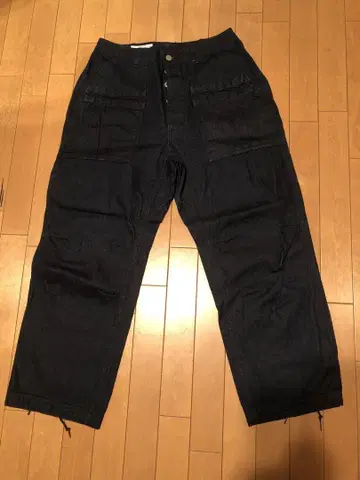 사사프라스 overgrown fatigue pants 11온스 데님
