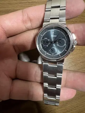 SEIKO 크로노그래프 스테인리스 스틸