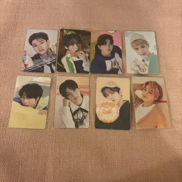 straykids 2023mini world 트레이딩 카드 8장 세트