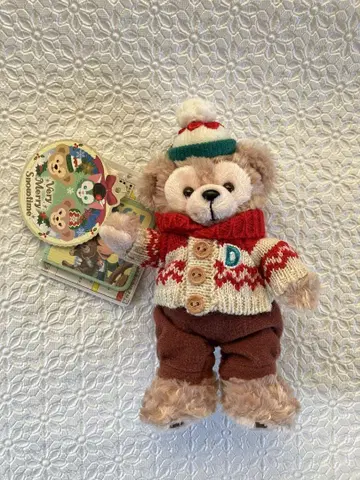 새상품 디즈니 더피 very merry snowtime 인형