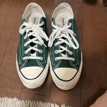 CONVERSE Chuck Taylor All Star 그린 스니커즈