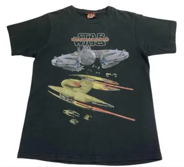 STARWARS 티셔츠 90s 구제 의류 레어 빈티지 싱글 스티치