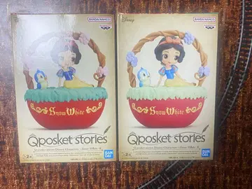 Qposket stories 백설공주 A/B 2종 세트 미사용 새상품