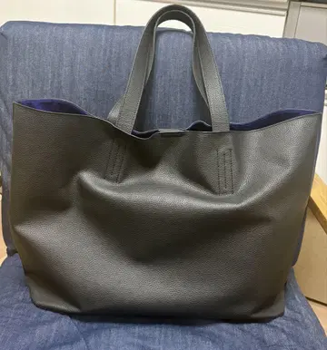 UNITED ARROWS 토트백 마이크로파이버 M 블랙