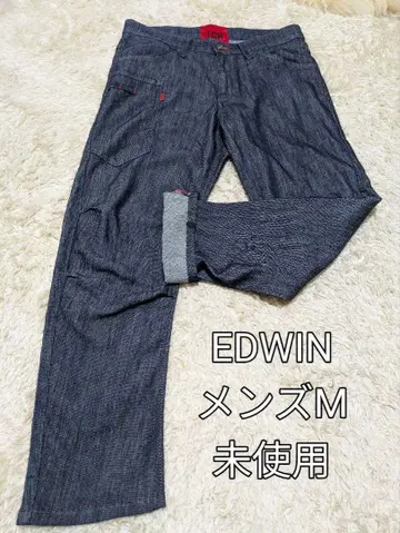 미사용! EDWIN EDW305 다크 블루 M