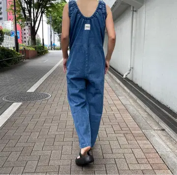 [미사용 새상품] MOKA tag 데님 coveralls 니코앤드