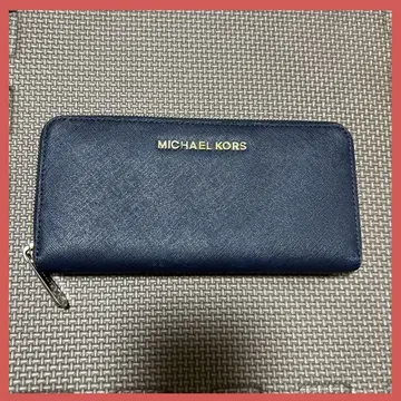 MICHAEL KORS 마이클코어스 장지갑 네이비