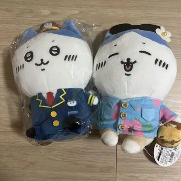 치이카와 치이카와 스테이션 역무원 봉제 인형 S 여행 2점