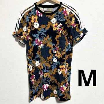 아디다스 꽃무늬 티셔츠 M