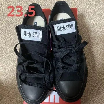 CONVERSE CANVAS ALL STAR OX 블랙 23.5