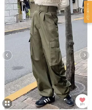 murua 셔링 카고 팬츠 M 사이즈