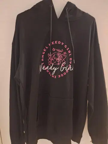 Needy Girl Overdose 인터넷 그만해 후드티 XL 사이즈