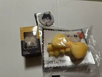 니지산지 VOLTACTION 카자카토 마스코트 멀티 리본 캔뱃지 세트