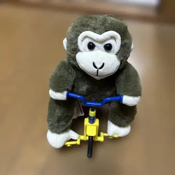 TAITO 자전거 고릴라 봉제 인형