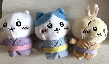 치이카와 유카타 시리즈 3개 세트 치이카와 하치와레 토끼
