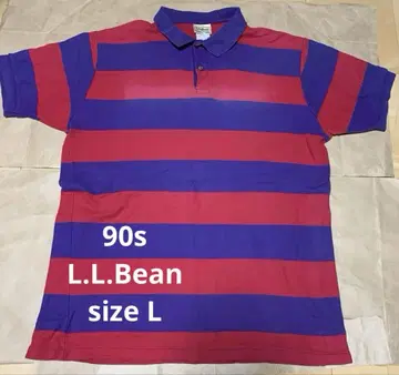 90년대 L.L.Bean 엘엘빈 반팔 피케 셔츠 L