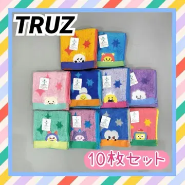 TRUZ TREASURE 미니 타월 아사히 한국 핸드 타월 미사용 새상품