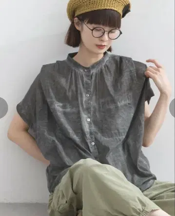 lupilien 루피리앙 피그먼트 워시 돌먼 셔츠 인도 면