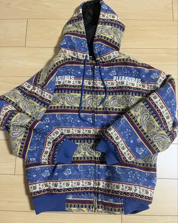 Pleasures PAISLEY HEAVY HOODY 후드티 반다나