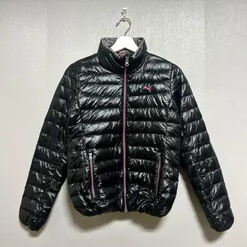 [ PUMA ] 푸마 (S) 여성용 다운 자켓 나일론 블랙 핑크