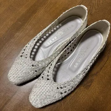 cava cava 사바사바 플랫슈즈 22.5cm