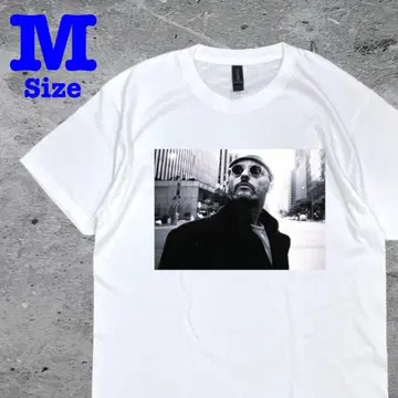 영화 LOEN Jean Reno Matilda 무비 티셔츠 반팔 화이트