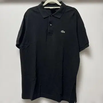 라코스테 블랙 피케 셔츠 사이즈 5