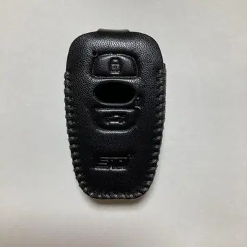 스바루 정품 STI 블랙 가죽 키 케이스