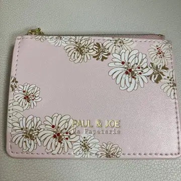 PAUL & JOE 꽃무늬 패스 케이스