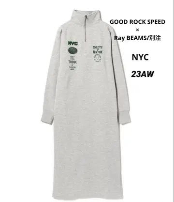 GOOD ROCK SPEED 레이빔즈 별주 NYC 맨투맨 원피스