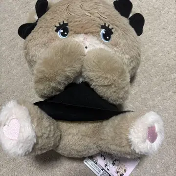 mikko characters BLACK RIBBON 봉제 인형 라떼