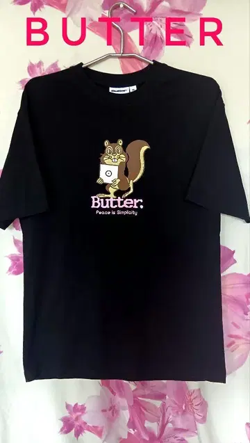 Butter T셔츠 다람쥐 M사이즈