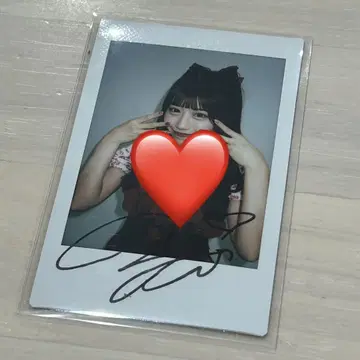 SWEET STEADY 시로이시 마유미 폴라로이드 친필 사인 포함