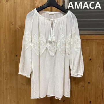 AMACA 원피스 화이트 38