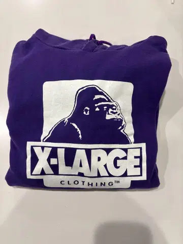 X-LARGE 후드티 L 사이즈 퍼플