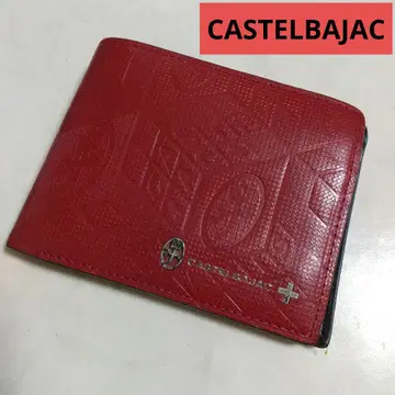 CASTELBAJAC 까스텔바작 새상품급 중고 가죽 접이식 지갑