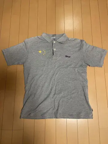 XLARGE 그레이 피케 셔츠