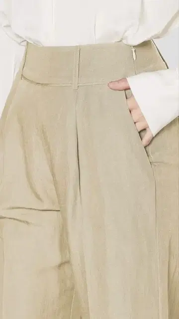 SNIDEL 슬랙스 베이지