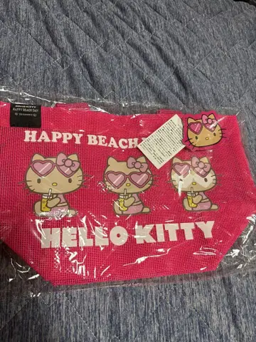 일광화상 키티 메쉬 토트백