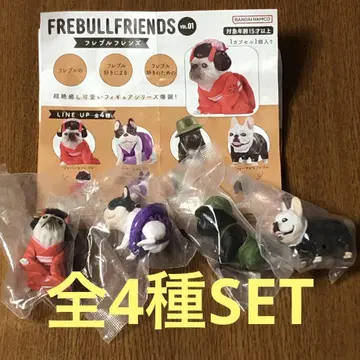 프렌치 불독 프렌즈 전 4종 세트