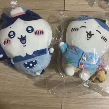 치이카와 두근두근 유원지 봉제 인형 S 여행 가고 싶은 봉제 인형 2점