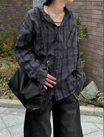 지갑 + 빈티지 가죽 크로스 백