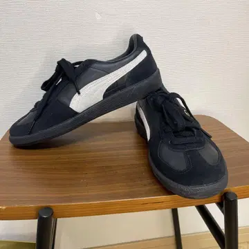 Puma Palermo 블랙/화이트 스니커즈