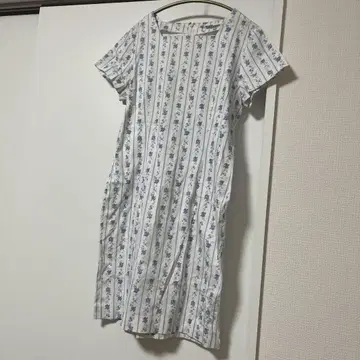 일본제 뉴요커! 꽃무늬 반팔 원피스 11 사이즈