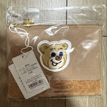 라브라리 바이 페이러 올드 테디 와펜 파우치 베이지
