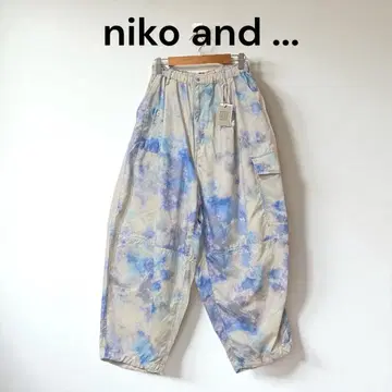 택 포함 미사용 niko and - 니코앤드 샤카 벌룬 포켓 팬츠