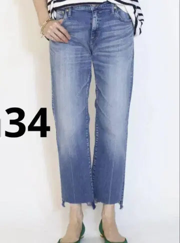SURT 서트 불규칙한 밑단 레귤러 핏 34